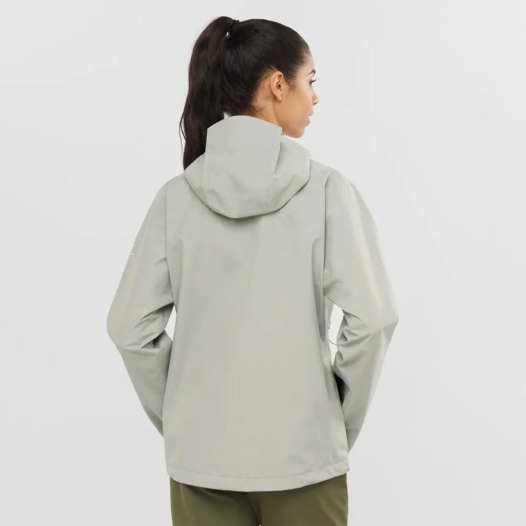 Salomon Outline GTX 2.5L Women's Shell Jackets Mint | CA 48G97